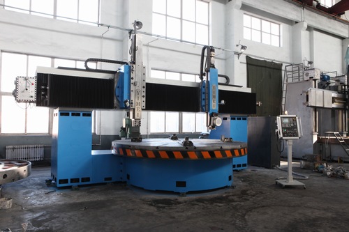 CK5231 CNC Lathe vertikal dengan Fixed Beam